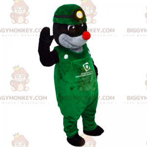 Little boy BIGGYMONKEY™ mascot costume with cape –