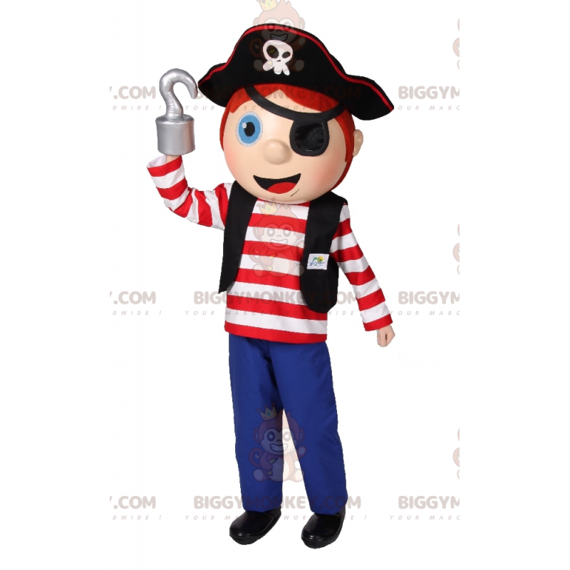 Lille piratdreng BIGGYMONKEY™ maskotkostume - Biggymonkey.com