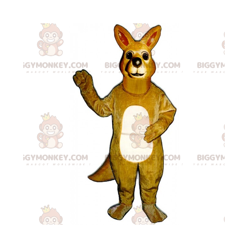 Kleines Känguru BIGGYMONKEY™ Maskottchen-Kostüm -