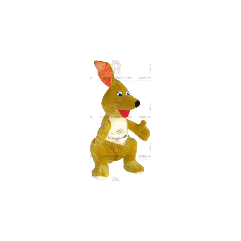 Kostium maskotki małego kangura BIGGYMONKEY™ z kieszenią -