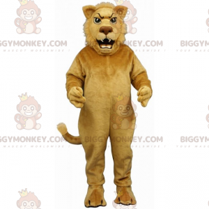 Little Tan Lion BIGGYMONKEY™ mascottekostuum - Biggymonkey.com