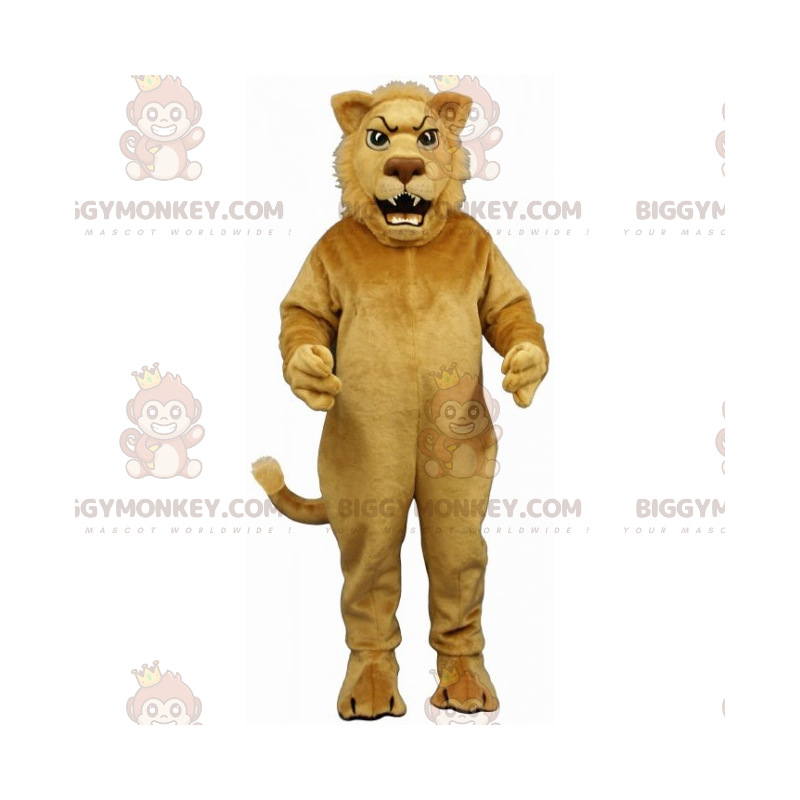 Disfraz de mascota Little Tan Lion BIGGYMONKEY™ -