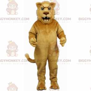 Costume de mascotte BIGGYMONKEY™ de petit lion beige -
