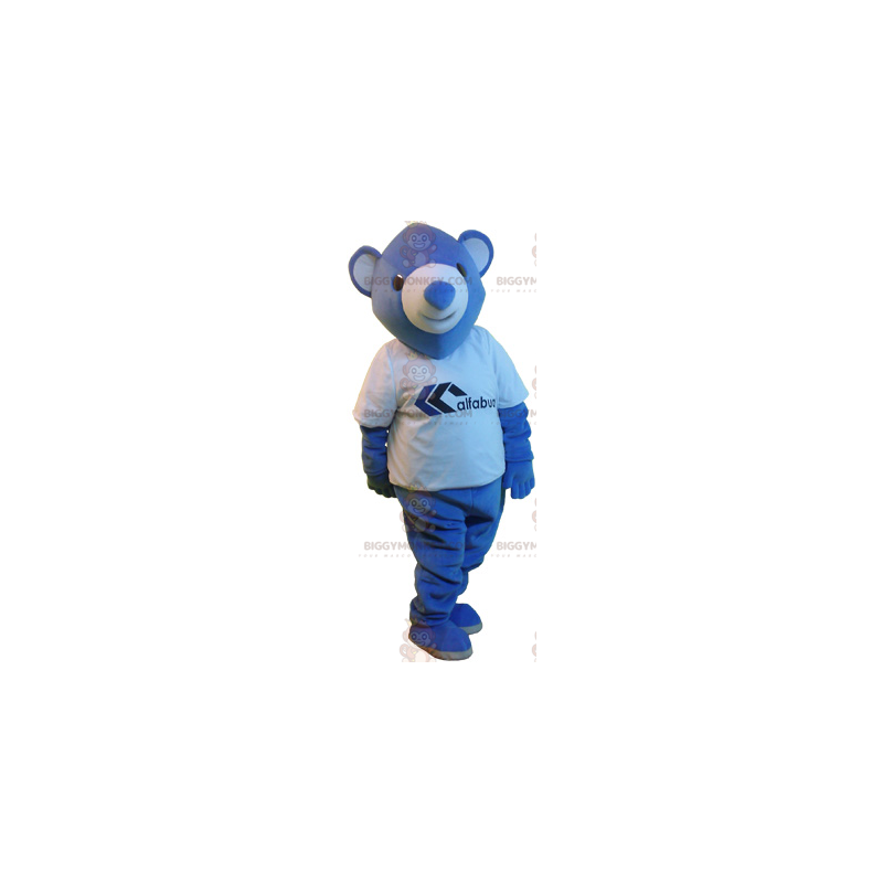 Lille blå bjørn BIGGYMONKEY™ maskotkostume - Biggymonkey.com