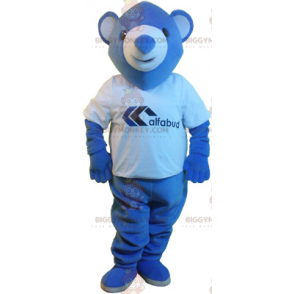 Lille blå bjørn BIGGYMONKEY™ maskotkostume - Biggymonkey.com