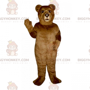 Kleiner Braunbär BIGGYMONKEY™ Maskottchen-Kostüm -