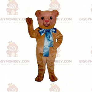 Costume de mascotte BIGGYMONKEY™ de petit ourson avec grand