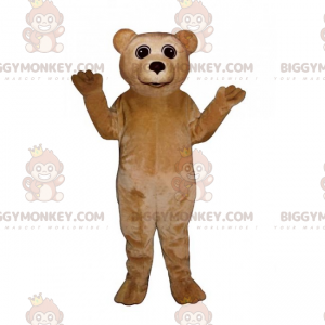 BIGGYMONKEY™ Costume da mascotte cucciolo beige -