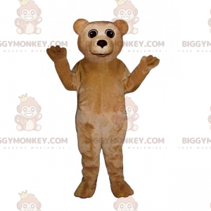 BIGGYMONKEY™ maskotdräkt för lilla beige grönunge - BiggyMonkey