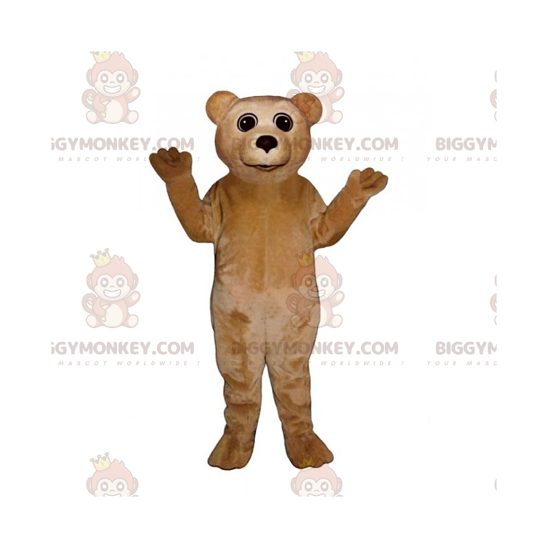 BIGGYMONKEY™ Costume da mascotte cucciolo beige -