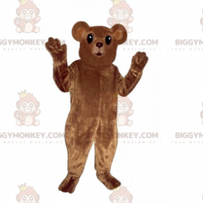 BIGGYMONKEY™ Disfraz de mascota de osito pardo con orejas