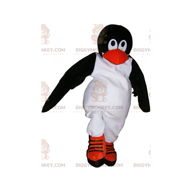 Costume da mascotte del piccolo pinguino BIGGYMONKEY™ -