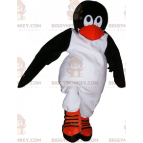 Costume da mascotte del piccolo pinguino BIGGYMONKEY™ -