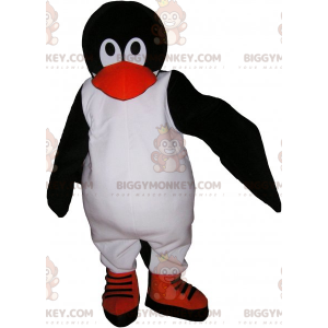 Kleiner Pinguin BIGGYMONKEY™ Maskottchen-Kostüm -