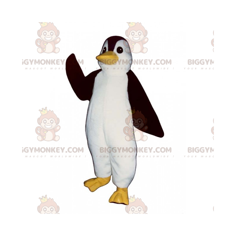 Costume da mascotte del piccolo pinguino BIGGYMONKEY™ -