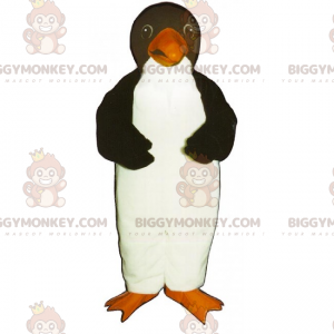 Mascottekostuum voor kleine pinguïn met oranje snavel