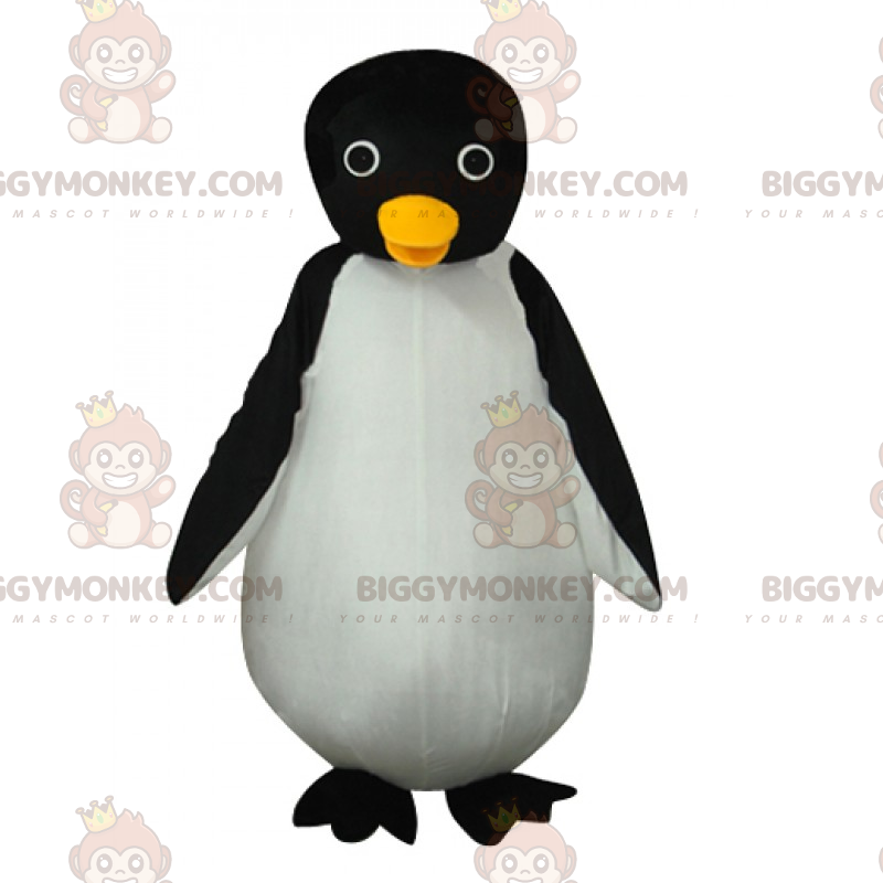 Costume de mascotte BIGGYMONKEY™ de petit pingouin aux yeux