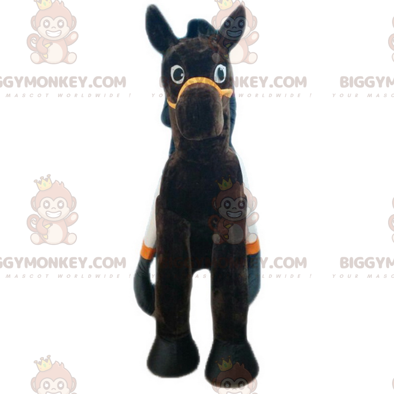 Costume de mascotte BIGGYMONKEY™ de petit poney au regard