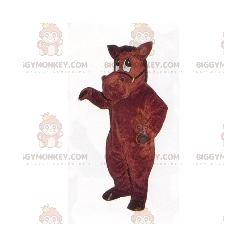 Costume de mascotte BIGGYMONKEY™ de petit poney avec harnais -