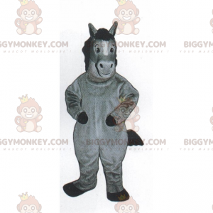 Costume de mascotte BIGGYMONKEY™ de petit poney gris -