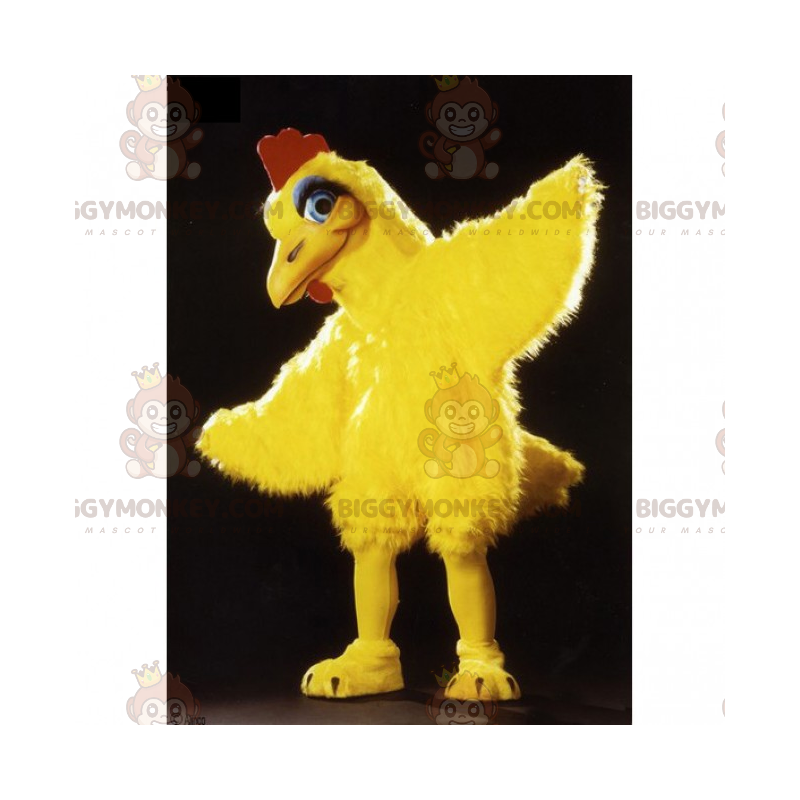 Costume de mascotte BIGGYMONKEY™ de petit poussin a la crête