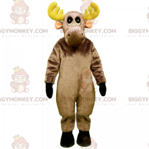 Costume de mascotte BIGGYMONKEY™ de petit renne avec des bois