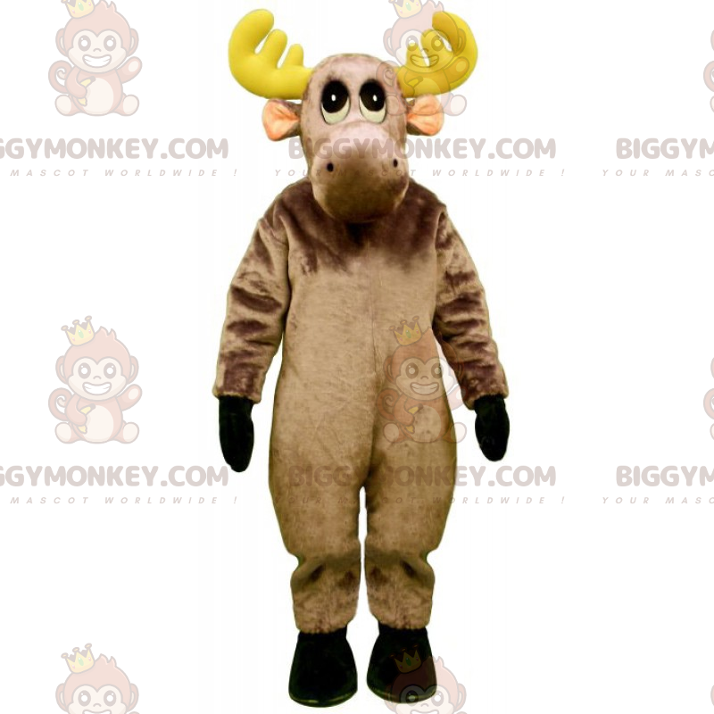 Costume de mascotte BIGGYMONKEY™ de petit renne avec des bois