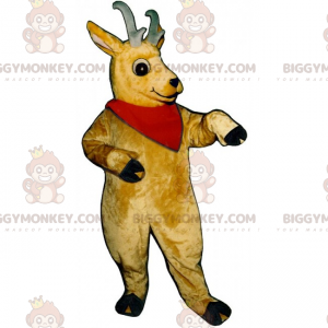 Στολή μασκότ BIGGYMONKEY™ Little Reindeer with Little Antlers -