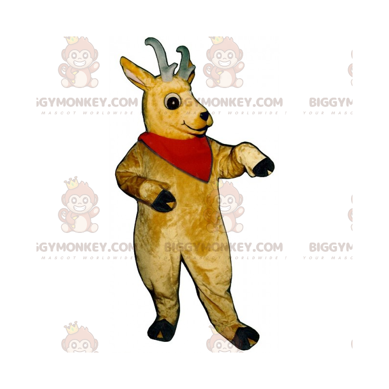 Disfraz de mascota BIGGYMONKEY™ de pequeño reno con pequeños