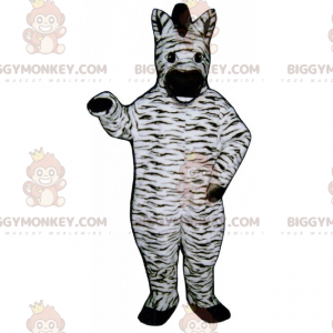 Costume da mascotte piccola Zebra BIGGYMONKEY™ - Biggymonkey.com