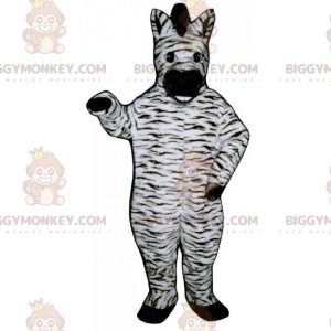 Kleines Zebra BIGGYMONKEY™ Maskottchen-Kostüm - Biggymonkey.com