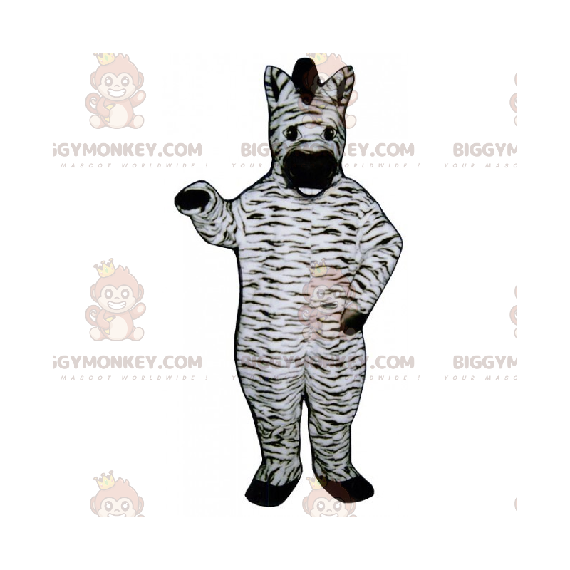 Costume da mascotte piccola Zebra BIGGYMONKEY™ - Biggymonkey.com