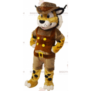 Costume da mascotte daina dagli occhi grandi BIGGYMONKEY™ -