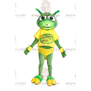 BIGGYMONKEY™ Little Frog With Big Eyes maskottiasu -
