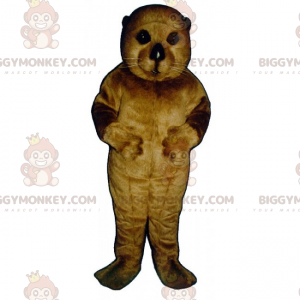 Little Otter BIGGYMONKEY™ mascottekostuum - Biggymonkey.com