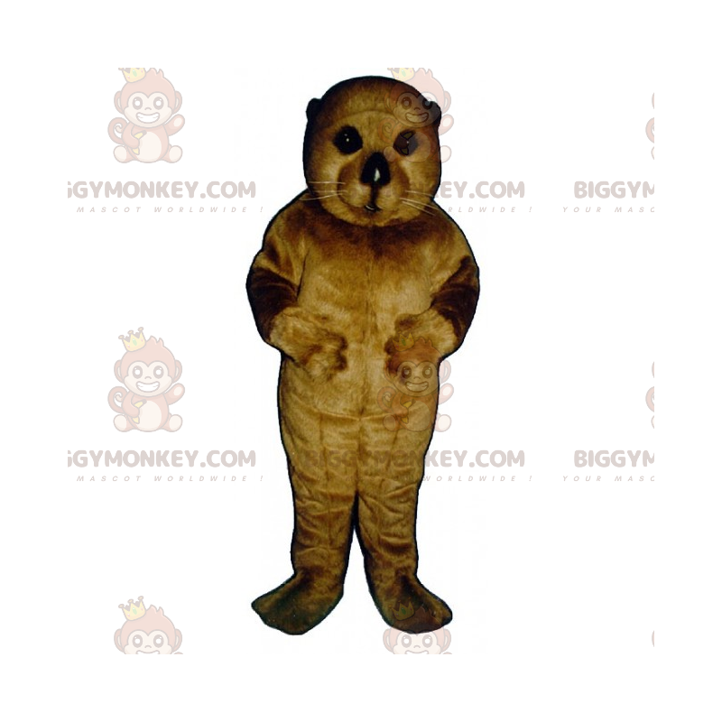 Disfraz de mascota Little Otter BIGGYMONKEY™ - Biggymonkey.com