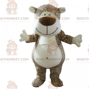 Kostým maskota BIGGYMONKEY™ Little Spotted Panther –