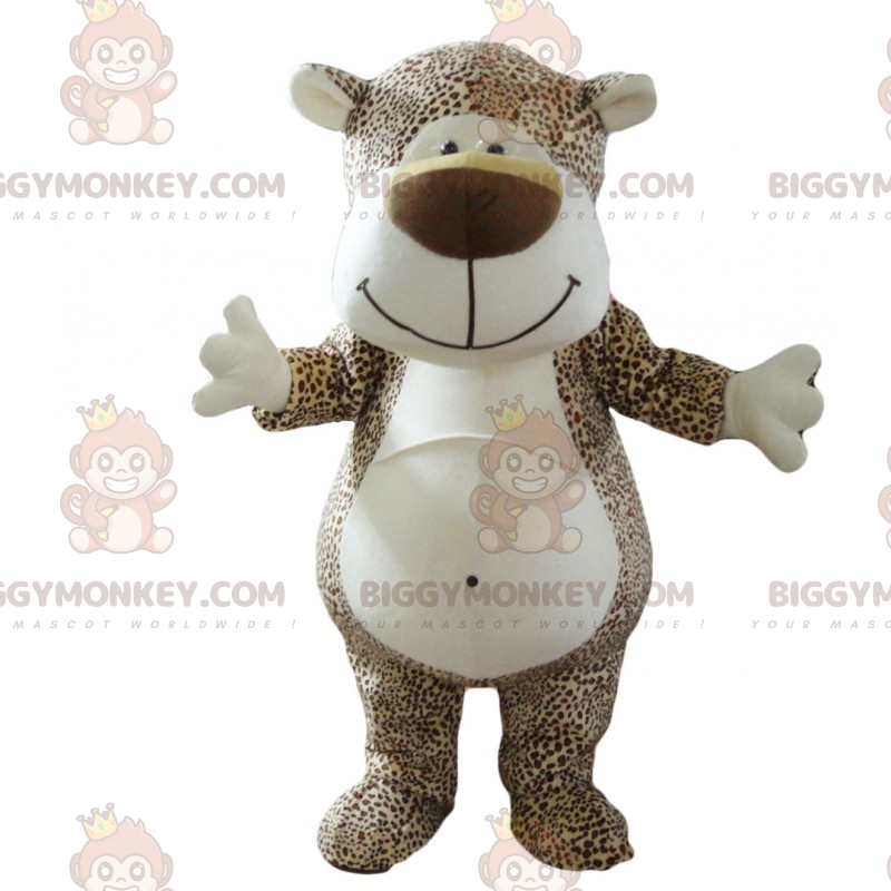 BIGGYMONKEY™ Costume da mascotte pantera maculata -