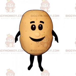 Lille kartoffel BIGGYMONKEY™ maskotkostume med ansigt -