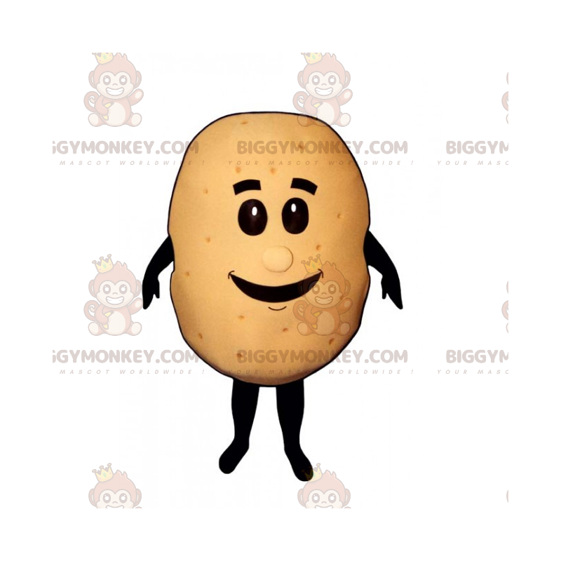Little Potato BIGGYMONKEY™ mascottekostuum met gezicht -
