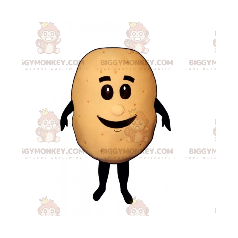 Little Potato BIGGYMONKEY™ Maskottchen-Kostüm mit Gesicht -