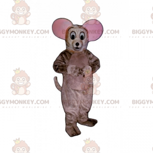 Costume da mascotte Topolino con orecchie grandi BIGGYMONKEY™ -