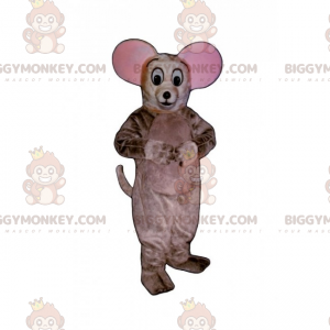 Grote oren kleine muis BIGGYMONKEY™ mascottekostuum -