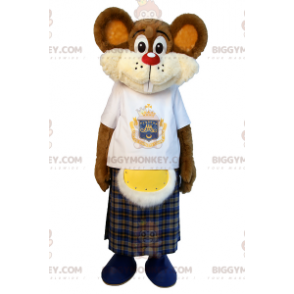 Kilted Little Mouse BIGGYMONKEY™ maskotdräkt - BiggyMonkey