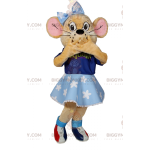 Costume da mascotte BIGGYMONKEY™ Topolino vestito blu -