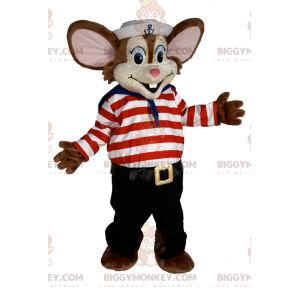 Costume de mascotte BIGGYMONKEY™ de petite souris en tenue de
