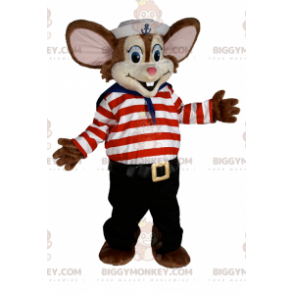 Oblečení Little Mouse Sailor Kostým maskota BIGGYMONKEY™ –