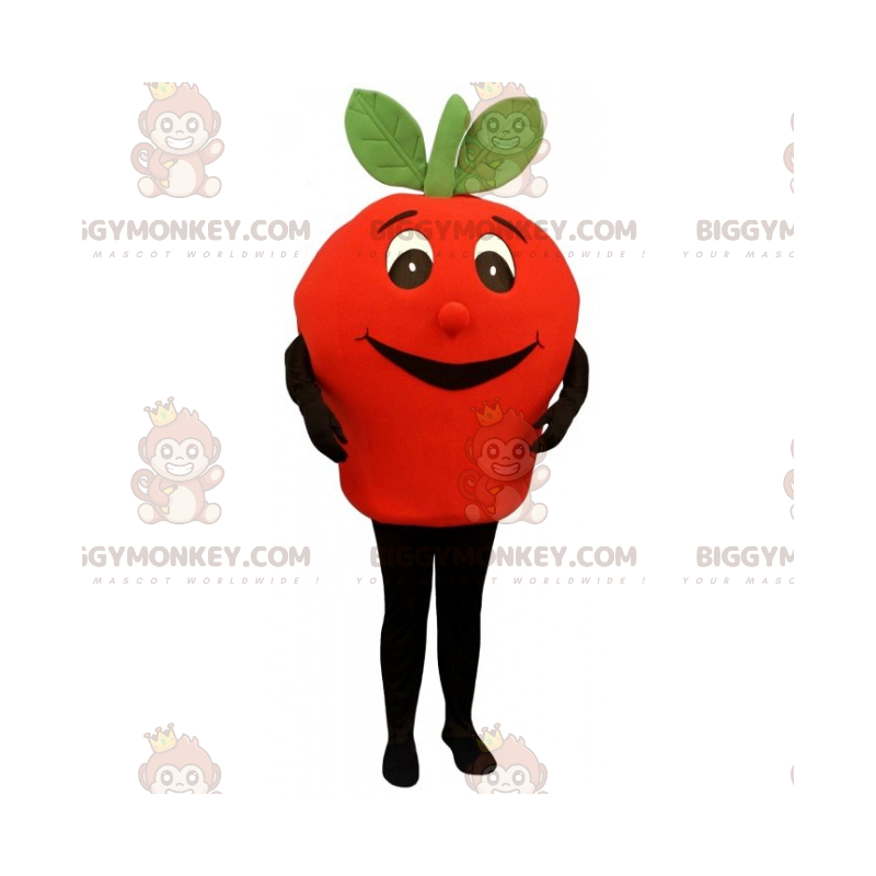 Costume da mascotte sorridente Little Pomodoro BIGGYMONKEY™ -