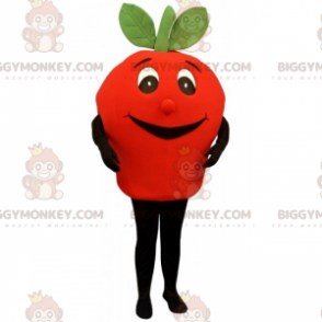Leende liten tomat BIGGYMONKEY™ maskotdräkt - BiggyMonkey maskot