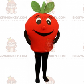 Lächelnde kleine Tomate BIGGYMONKEY™ Maskottchen-Kostüm -